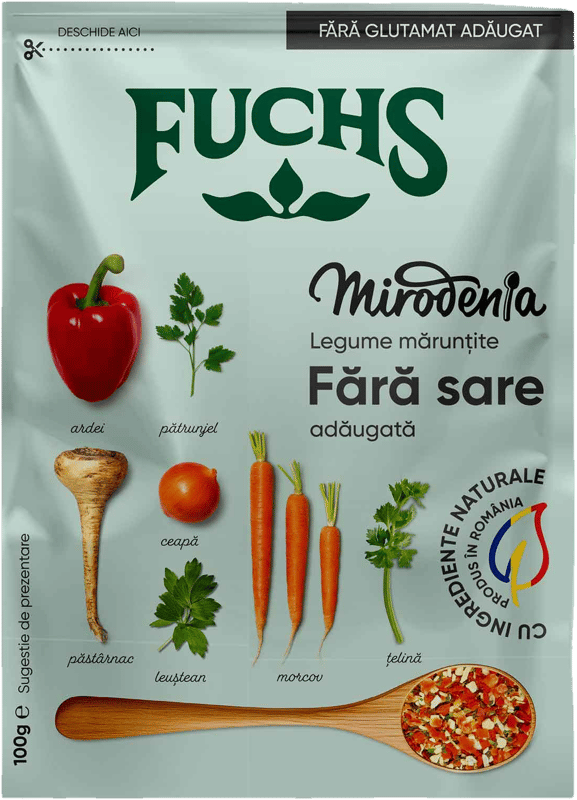 Mirodenia legume maruntite fara sare