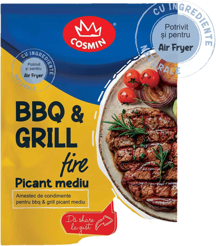 Cosmin Young Condiment pentru carbeque & grill picant mediu