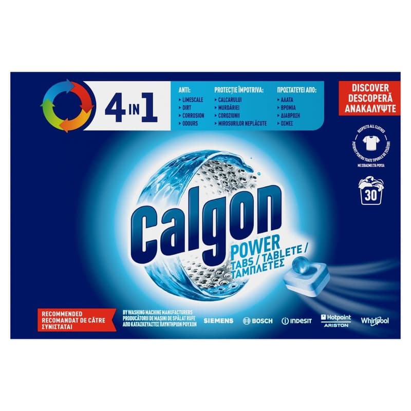 Calgon 4in1 Descaling Tablets for Washing Machine