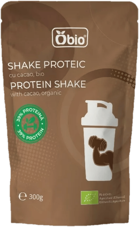 Obio ECO Shake proteic cu cacao
