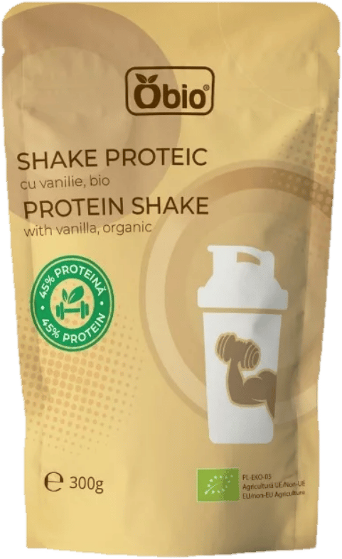 Obio ECO Shake proteic cu vanilie