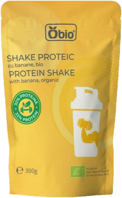 Obio ECO Shake proteic cu banane