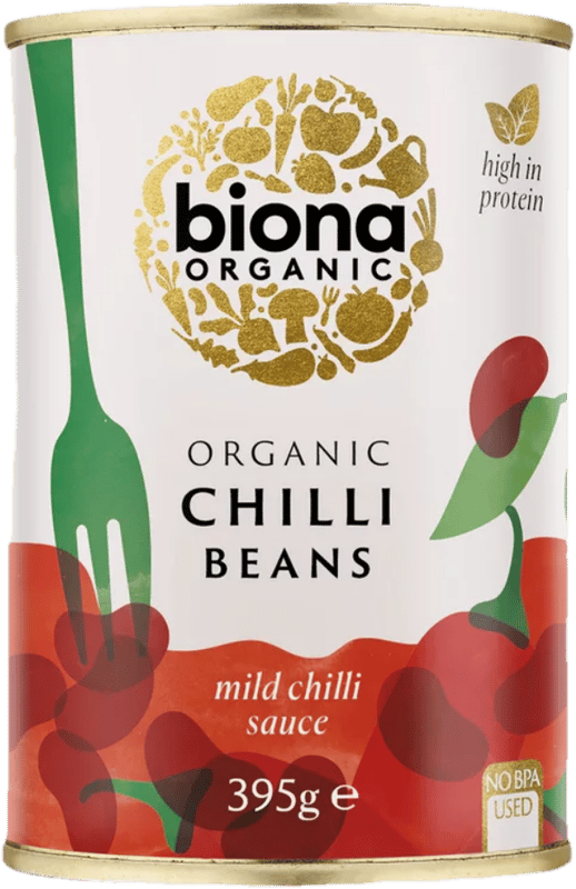 Biona ECO Fasole rosie in sos chilli la conserva