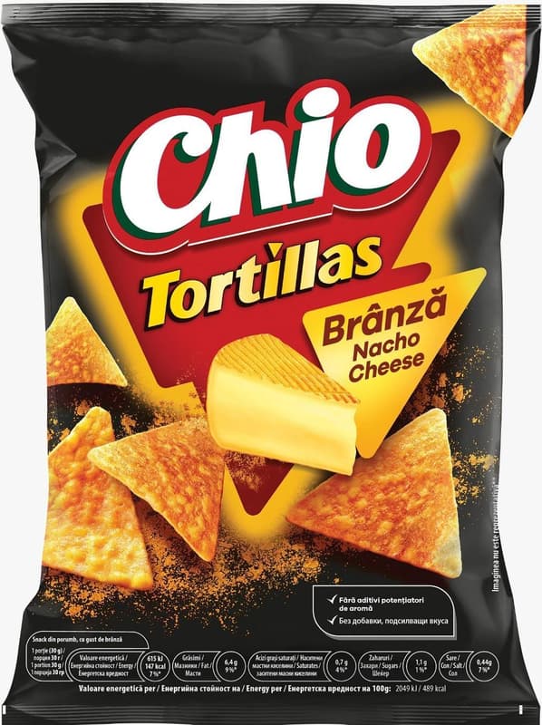Chio Tortillas cu branza