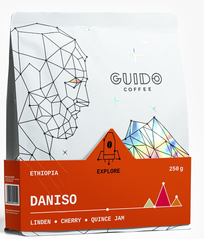 Guido Etiopia Daniso Cafea boabe