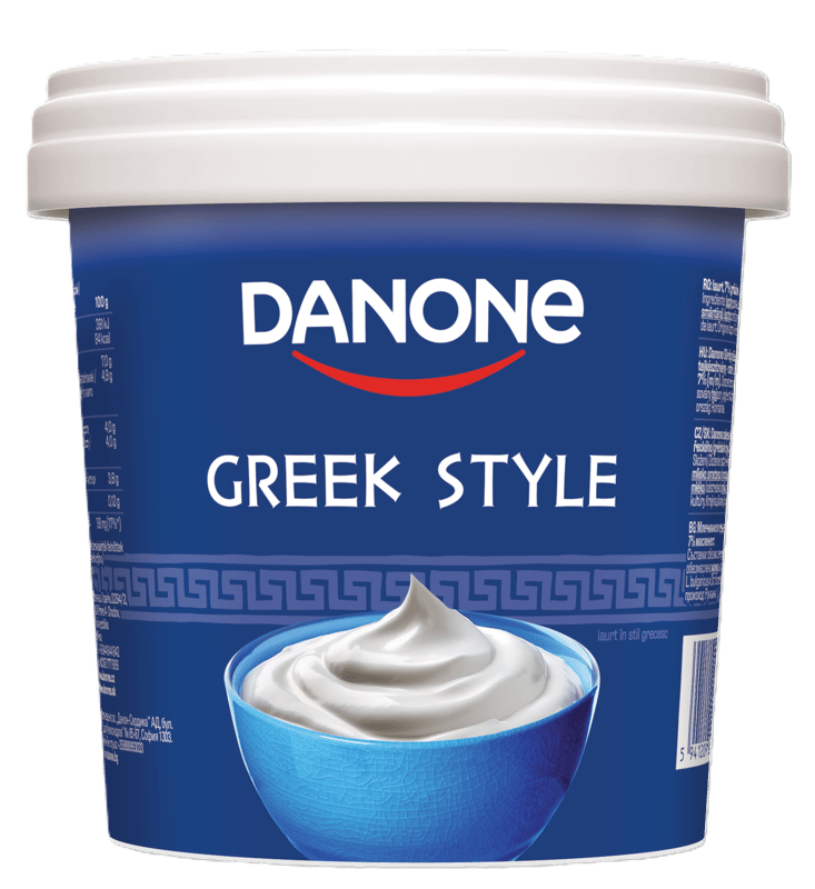 Danone in stil grecesc