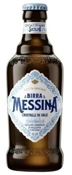 Birra Messina Cristalli di sale Bere blonda