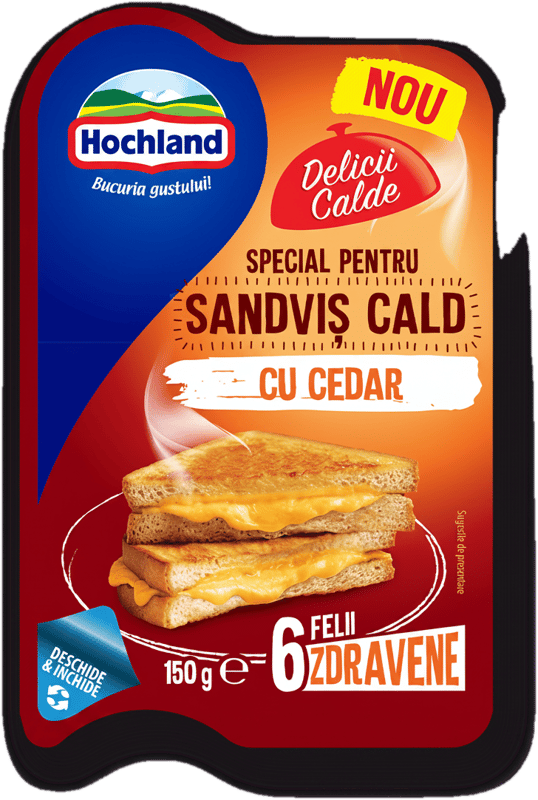 Hochland Delicii Calde Sandvis Cheddar