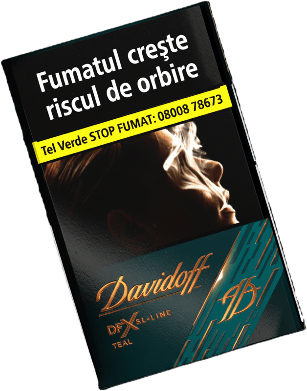 Davidoff DFX TEAL SLIM LINE Tigari