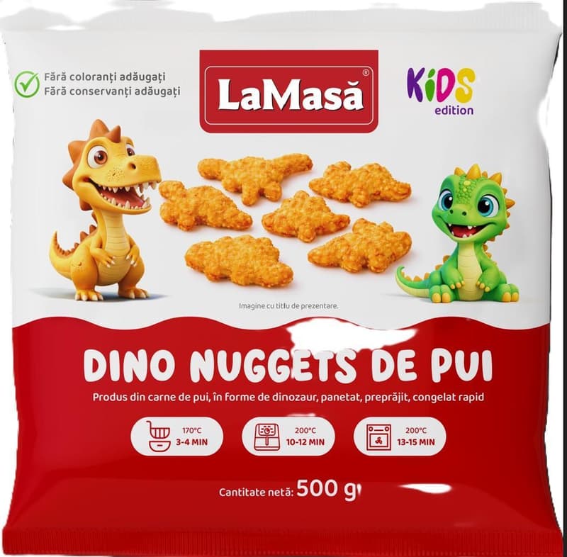 La Masa Dino nuggets de pui