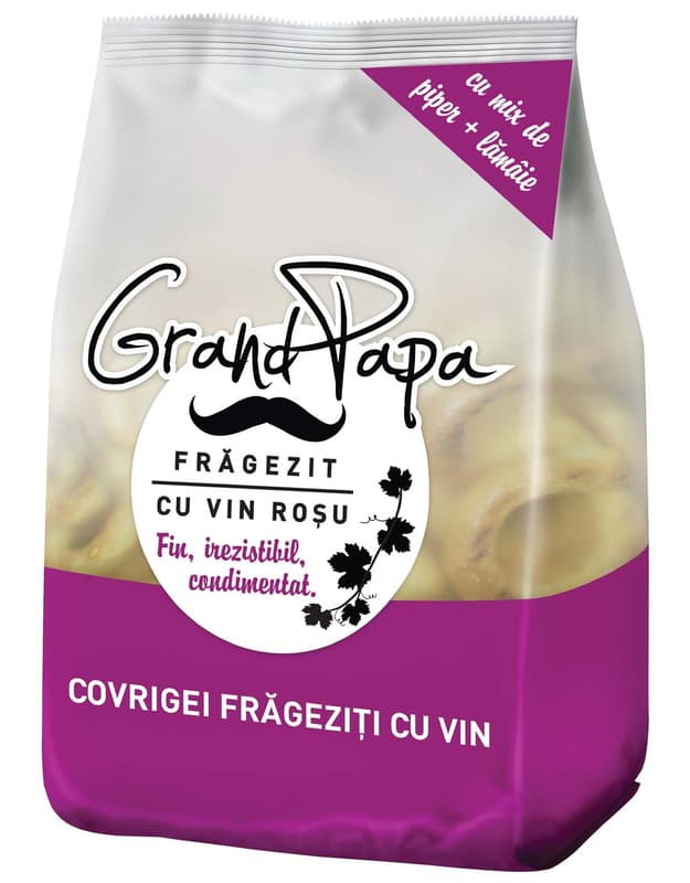 Grand Papa Covrigei frageziti cu vin rosu