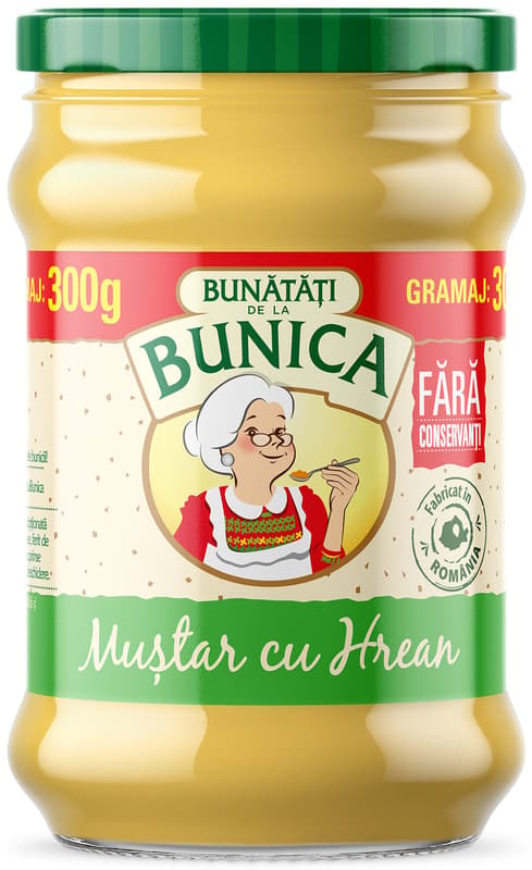Bunatati de la Bunica Mustar cu hrean