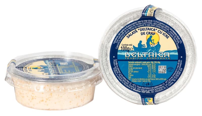 Deltaica Carp Roe Salad