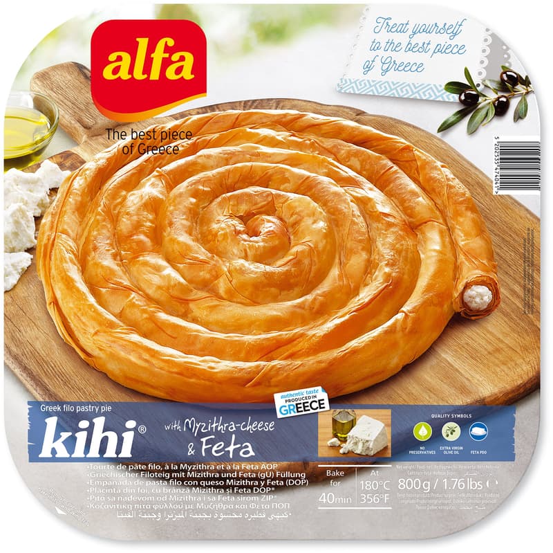 Alfa Kihi placinta cu branza feta