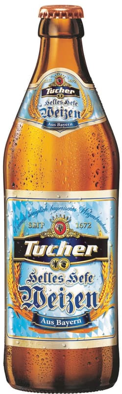 Tucher Helles Hefeweizen Bere nefiltrata