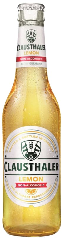 Clausthaler Lemon Premium Alcohol Free Flavored Beer