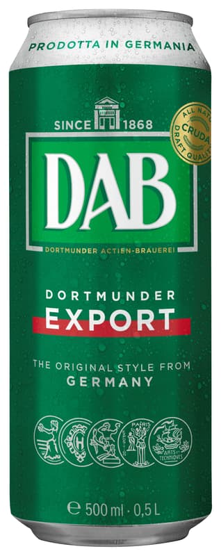 DAB Export Bere blonda lager premium doza