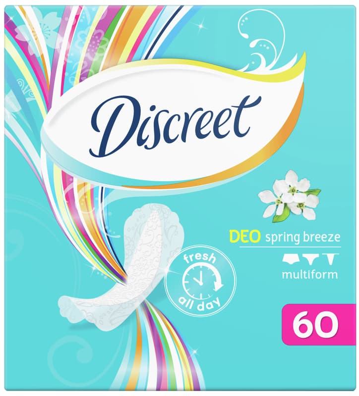 Discreet Absorbante zilnice Deo Spring Breeze