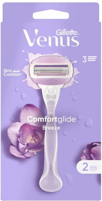 Gillette Venus Breeze Women's Razor +2 Cartridges