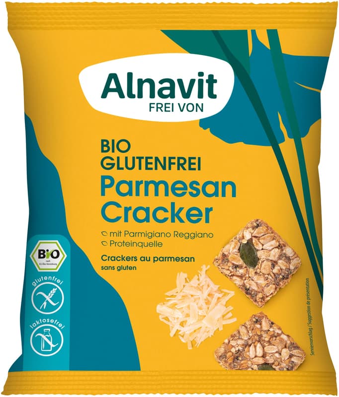 Alnavit ECO Gluten-free Crackers with Parmesan