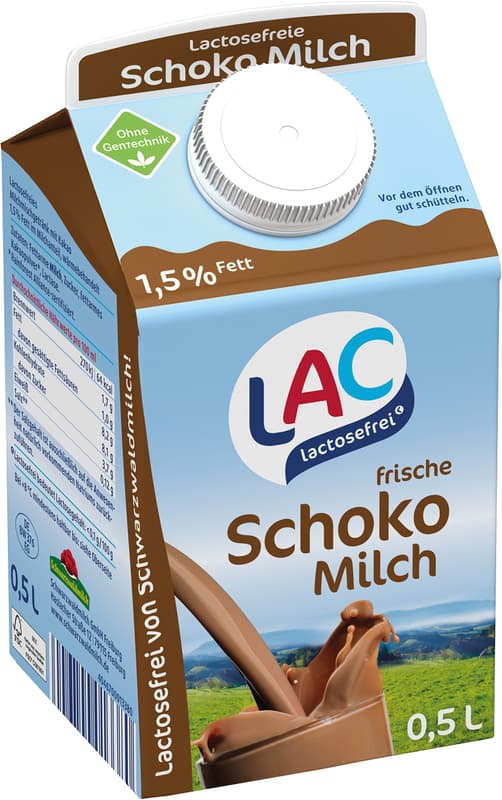LAC Lactose-free Cocoa Milk 1.5%