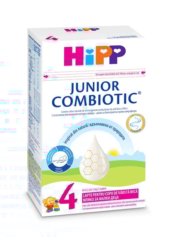 Hipp 4 Combiotic Junior Lapte de crestere, 2 ani +