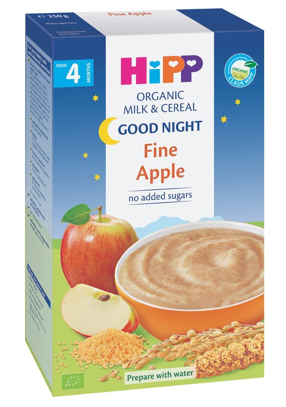 Hipp ECO Good Night Milk & Cereal with Apple
