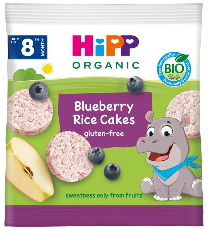 Hipp ECO Blueberry Rice Cakes