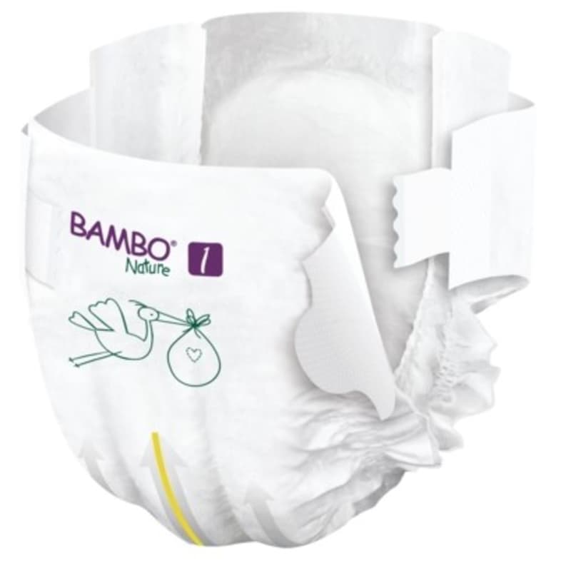 Bambo Nature ECO Scutece marimea 1, 2-4 kg