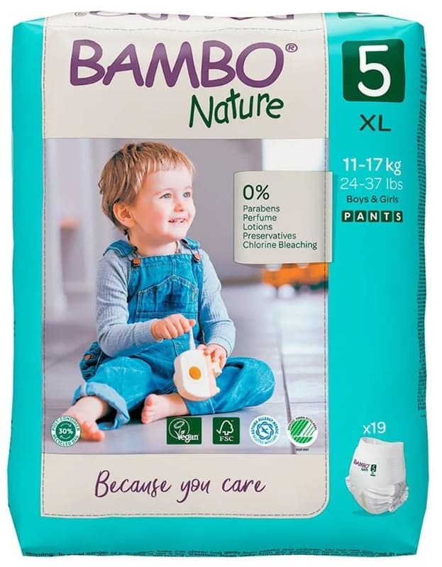 Bambo Nature ECO Pants marimea 5, 11-17 kg