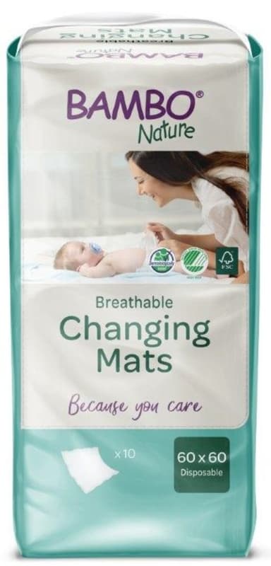 Bambo Nature ECO Absorbent Underpads, 60x60 cm