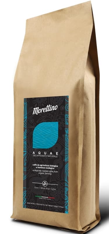 Morettino ECO Cafea boabe artizanala Aquae decofeinizata