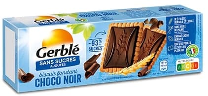 Gerble Sugar Free Dark Chocolate Tablet Cookies