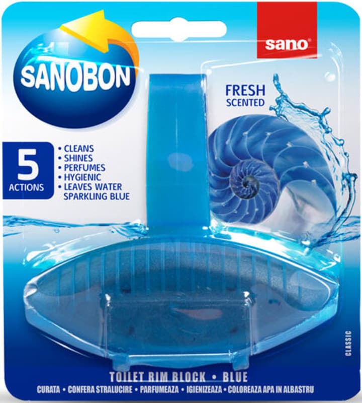 Sano Bon Blue 5in1 Toilet Freshener
