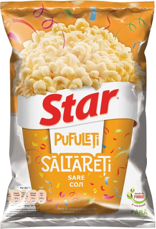 Star Pufuleti saltareti cu sare