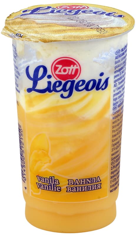 Zott Liegeois vanille cu frisca