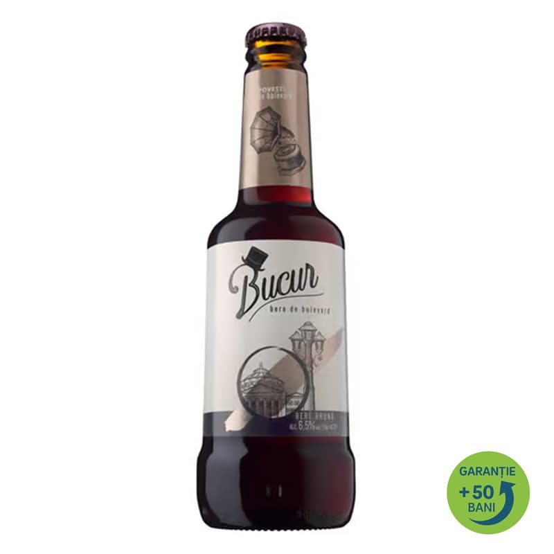 Bucur Bere bruna pasteurizata