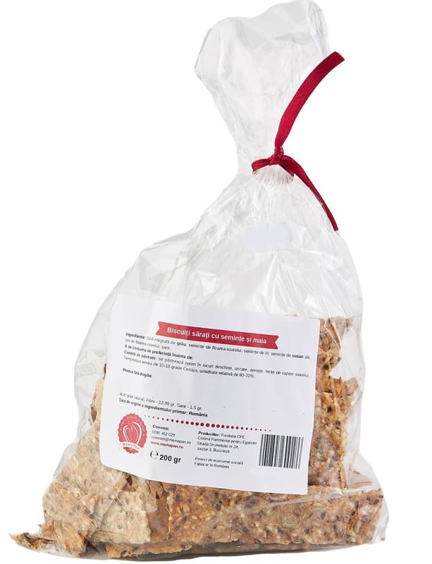MamaPan Biscuiti sarati cu seminte
