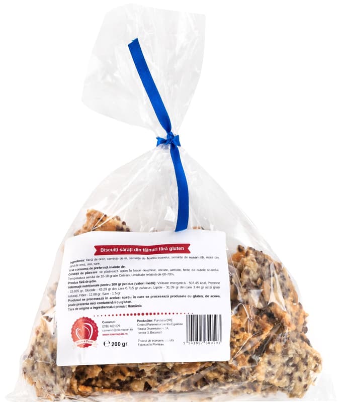 MamaPan Biscuiti sarati fara gluten
