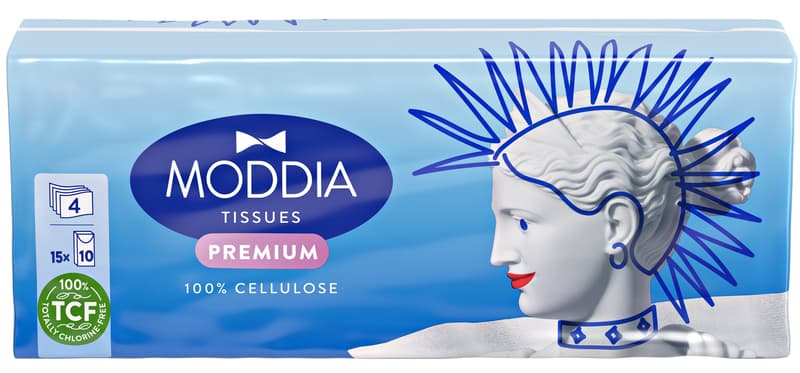 Moddia 4-ply Nasal Tissues (15x10 pcs)