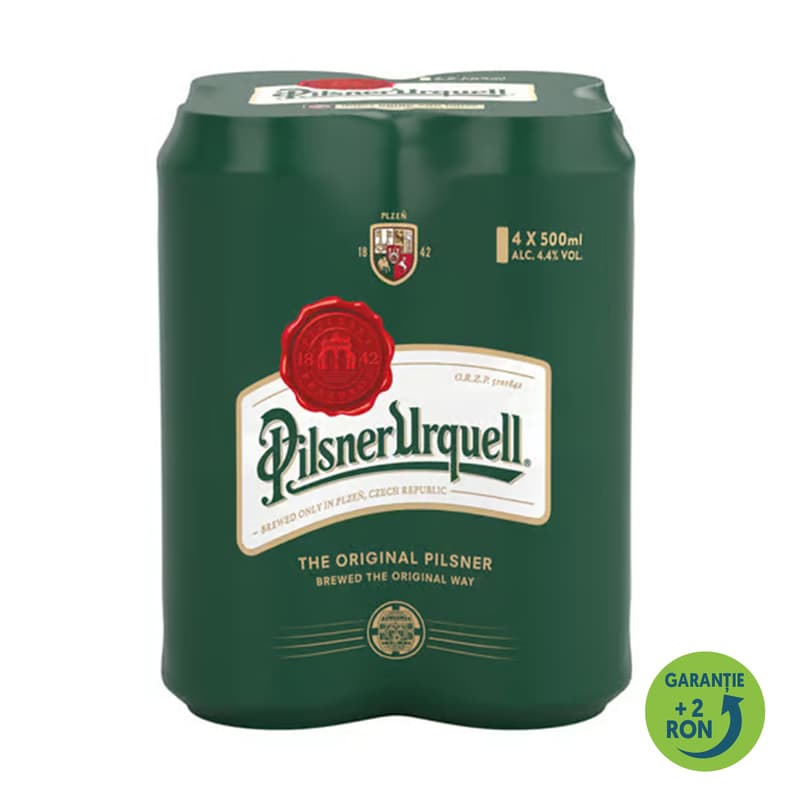 Pilsner Urquell Bere blonda 4pack