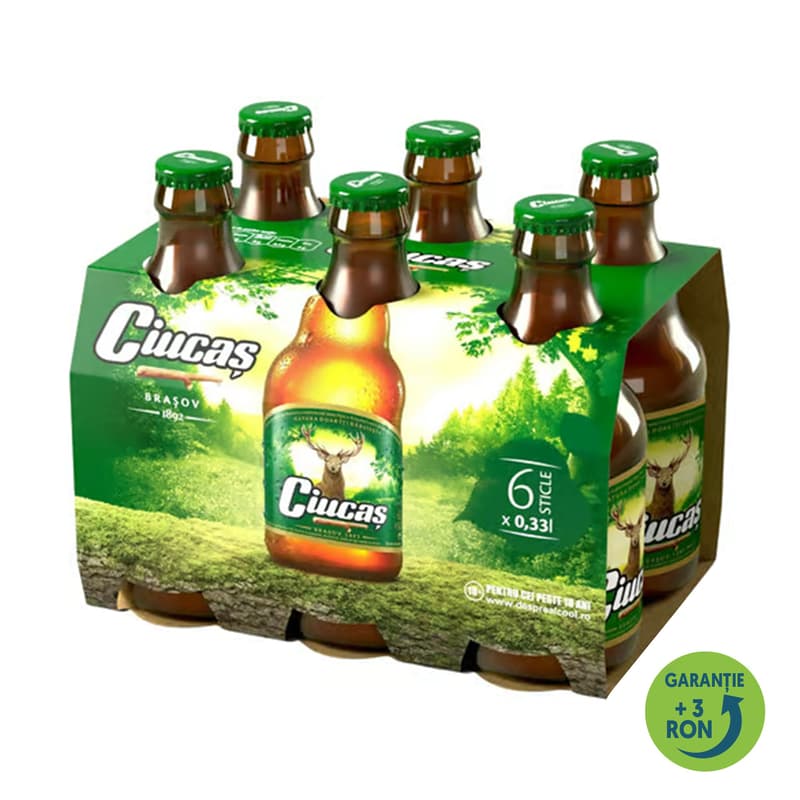 Ciucas Bere blonda sticla 6 pack