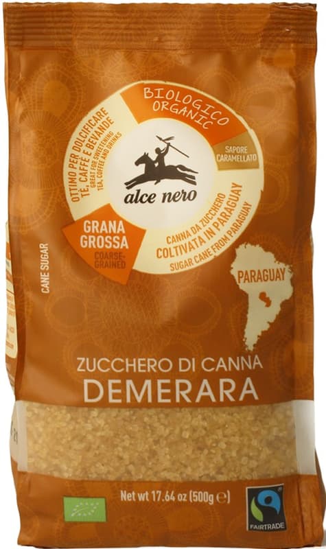 Alce Nero ECO Zahar brun din trestie Demerara