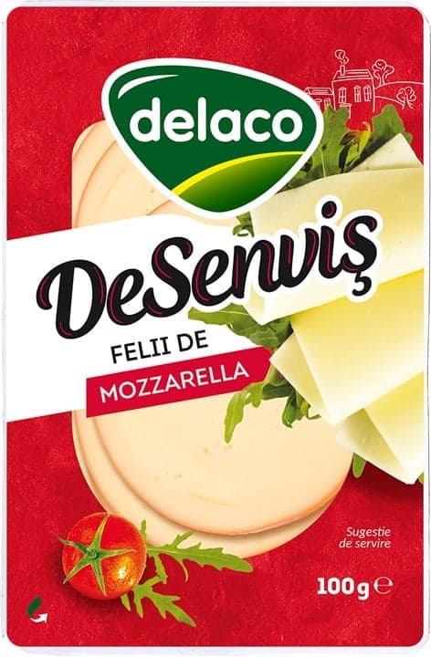 Delaco DeSenvis Mozzarella felii