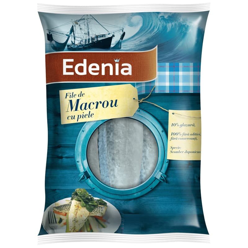 Edenia File de macrou (congelat)