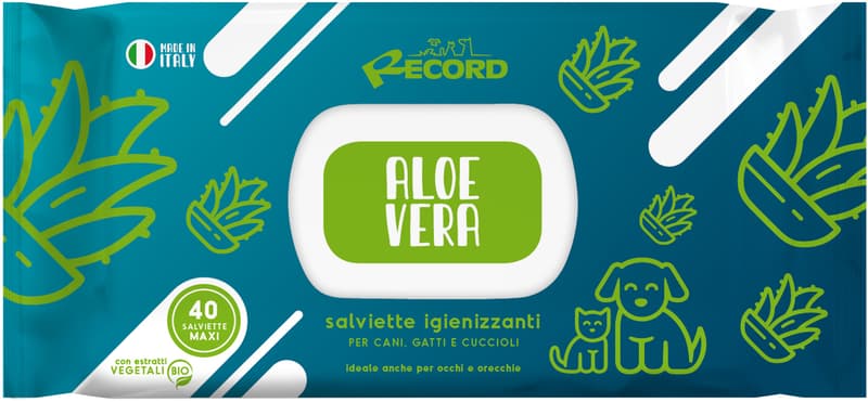 Record Servetele antibacteriene cu aloe vera