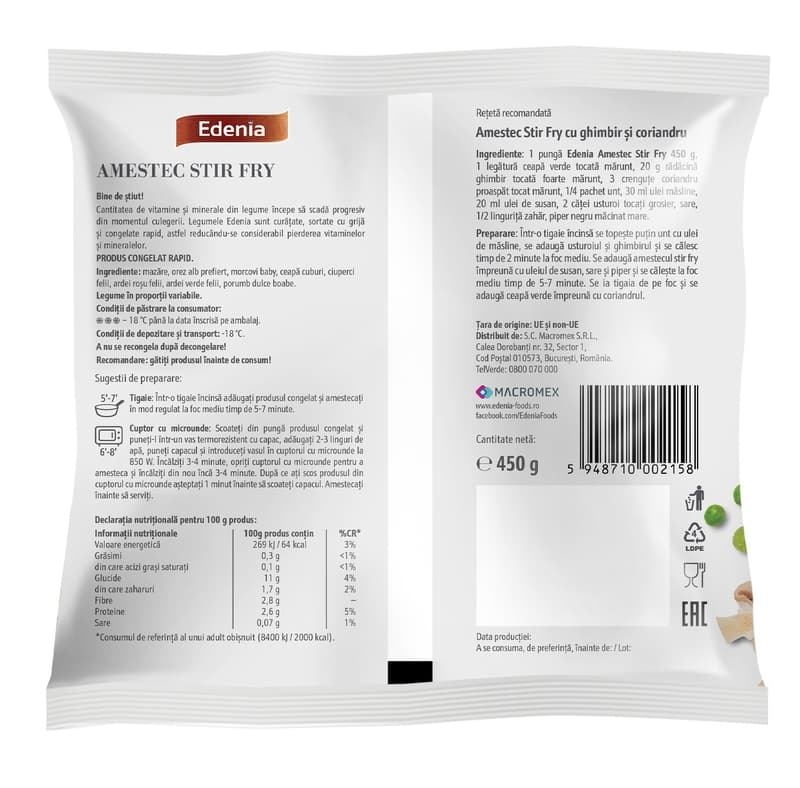 Edenia Amestec stir fry