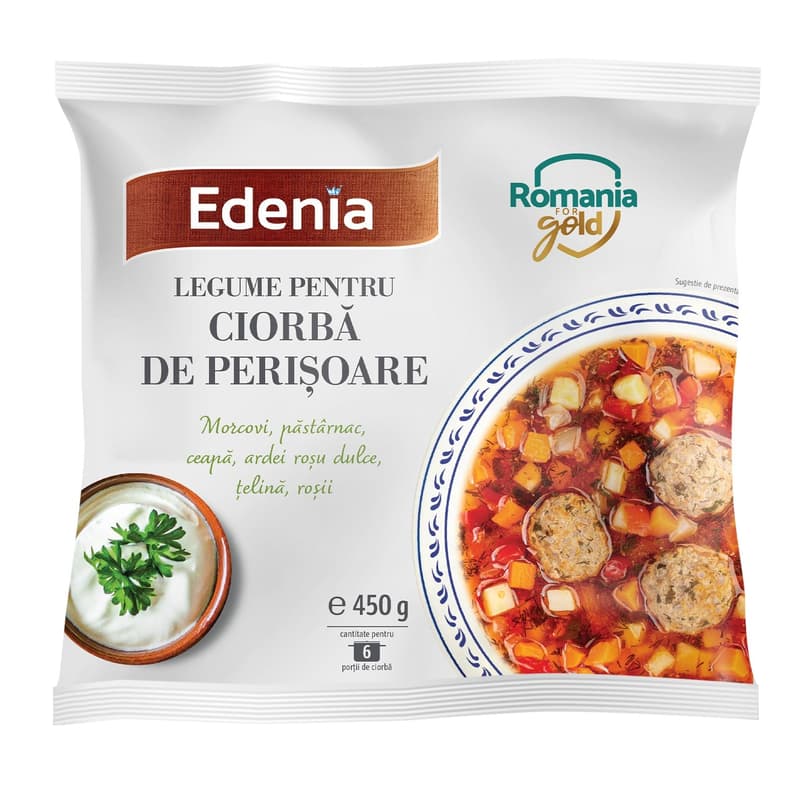 Edenia Meatball Soup Vegetables