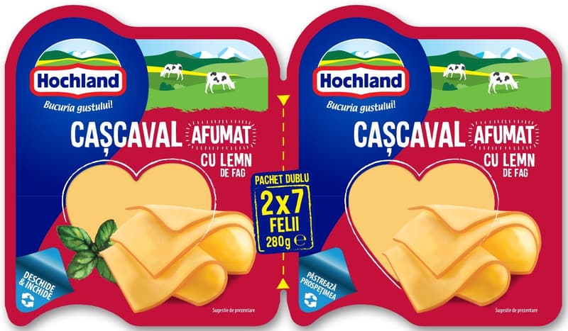 Hochland Smoked Sliced Cheese