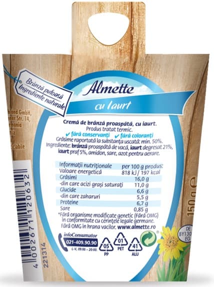 Almette Fresh Cream Cheese with Yogurt